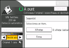 Il·lustració de pantalla del tauler d'operacions