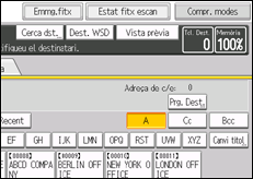 Il·lustració de pantalla del tauler d'operacions