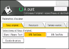 Il·lustració de pantalla del tauler d'operacions