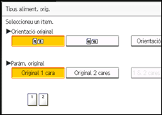 Il·lustració de pantalla del tauler d'operacions