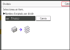 Il·lustració de pantalla del tauler d'operacions