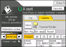 Il·lustració de pantalla del tauler d'operacions