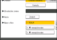 Ilustrace displeje ovládacího panelu