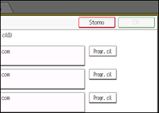 Ilustrace displeje ovládacího panelu