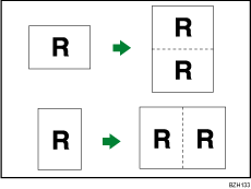 Abbildung der Funktion Doppelkopien