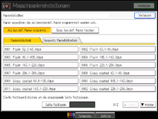 Abbildung Bedienfeld-Display