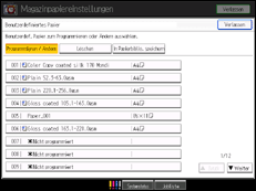 Abbildung Bedienfeld-Display