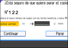 Ilustración de la pantalla panel de mandos