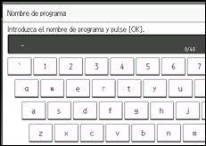 Ilustración de la pantalla panel de mandos