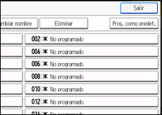 Ilustraci&oacute;n de la pantalla panel de mandos