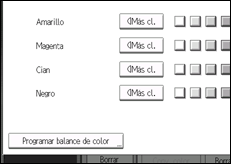 Ilustración de la pantalla panel de mandos