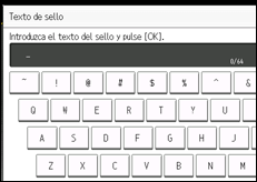 Ilustración de la pantalla panel de mandos