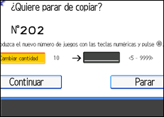 Ilustración de la pantalla panel de mandos
