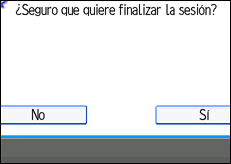 Ilustración de la pantalla panel de mandos