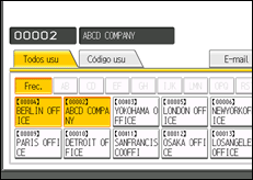 ilustración de la pantalla del panel de operaciones