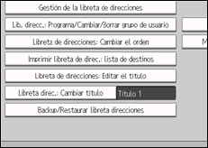 ilustración de la pantalla del panel de operaciones