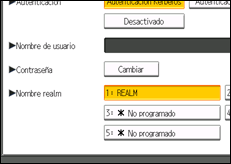 Ilustración de la pantalla panel de mandos