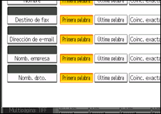 Ilustración de la pantalla panel de mandos