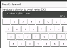 Ilustración de la pantalla panel de mandos