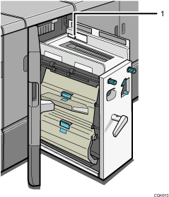 Ilustración numerada de la unidad Buffer Pass
