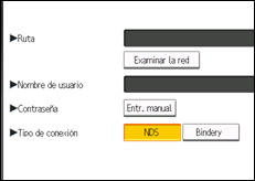 Ilustración de la pantalla panel de mandos