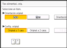 Ilustración de la pantalla panel de mandos