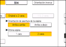 Ilustración de la pantalla panel de mandos