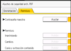 Ilustración de la pantalla panel de mandos