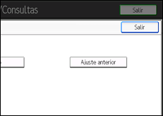 Ilustración de la pantalla panel de mandos