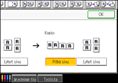 Kuva laitteen näytöstä