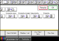 Kuva laitteen näytöstä