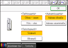 Kuva laitteen näytöstä