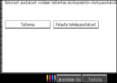 Kuva laitteen näytöstä