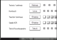 Kuva laitteen näytöstä