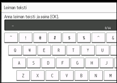 Kuva laitteen näytöstä