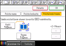 Kuva laitteen näytöstä