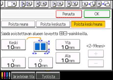 Kuva laitteen näytöstä