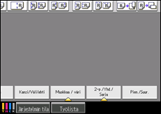Kuva laitteen näytöstä