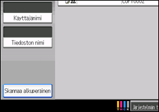 Kuva laitteen näytöstä