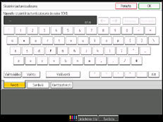 Käyttöpaneelin näytön kuvaus