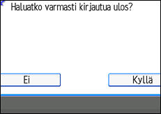 Käyttöpaneelin näytön kuvaus