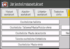 Kuva käyttöpaneelin näytöstä