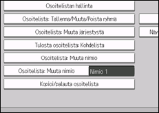 Kuva käyttöpaneelin näytöstä