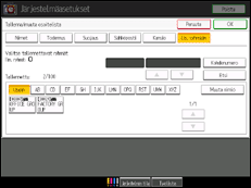 Kuva laitteen näytöstä
