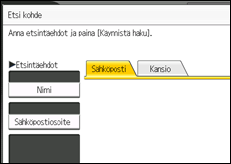 Kuva laitteen näytöstä