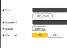 Kuva laitteen näytöstä