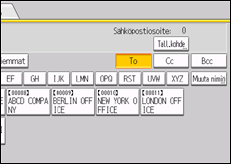 Kuva laitteen näytöstä