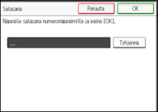 Kuva laitteen näytöstä