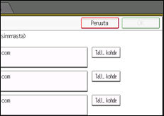 Kuva laitteen näytöstä