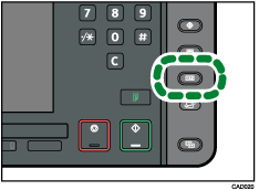 Illustration de la touche Compteur